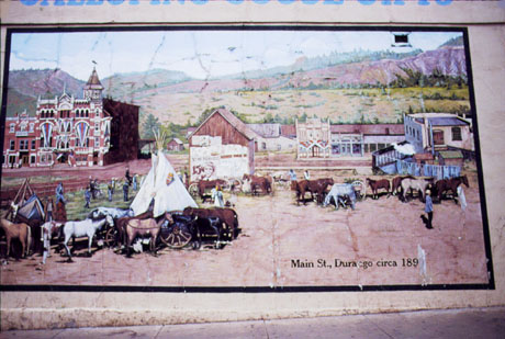Mural of Main Street Durango Photo